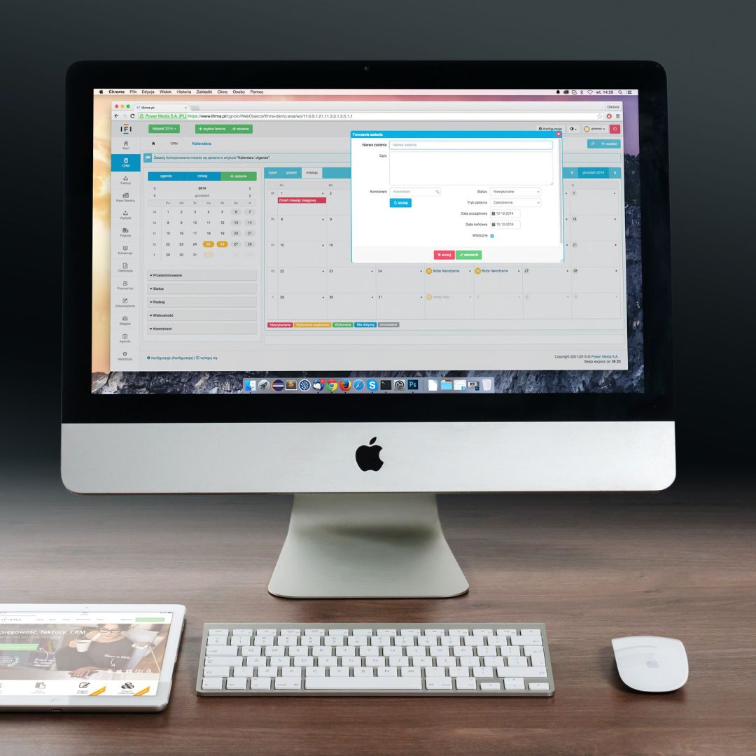 CRM dashboard